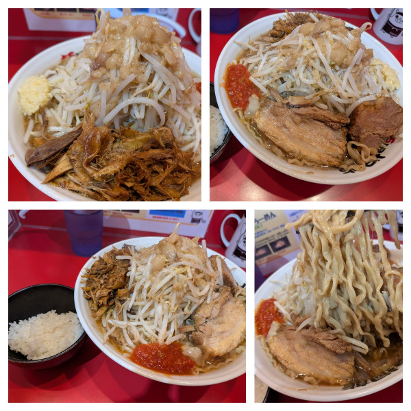 「【限定】非乳化らーめん➕半ライス」@麺屋 桐龍 久喜店の写真