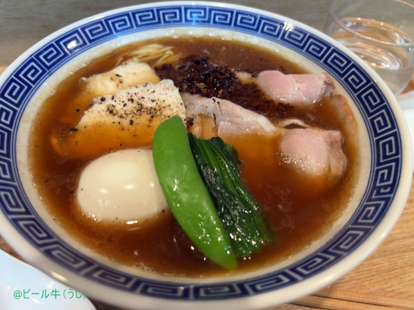 「特製醤油らーめん(1100円)」@らーめん 耕の写真