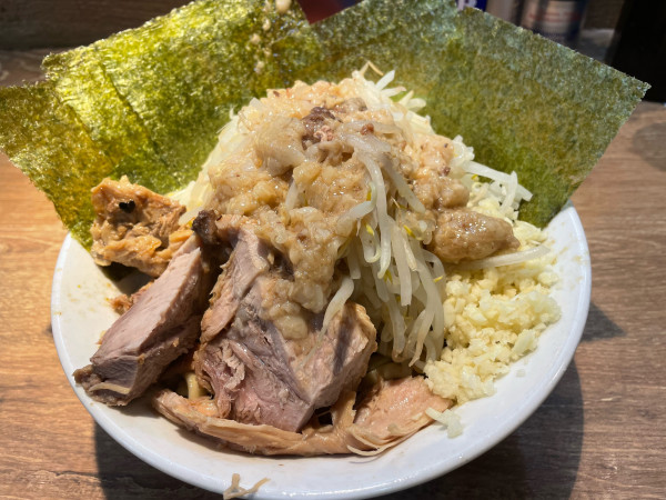 「GREEN DAY (汁なし)¥1,200」@麺屋 浜一の写真