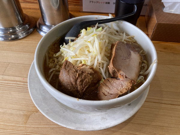 「J郎麺 肉1枚 1000円」@J郎麺の写真