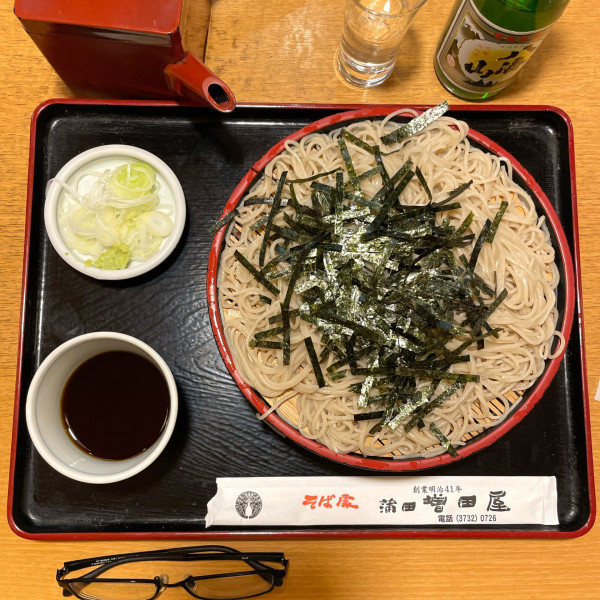 「ざる」@そば処 増田屋の写真