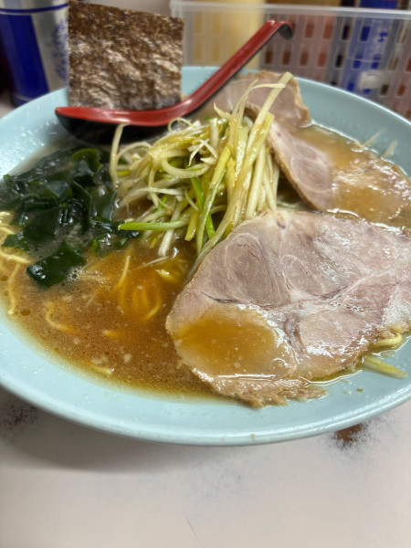 「ネギチャーシュー　中」@◯つばき食堂の写真