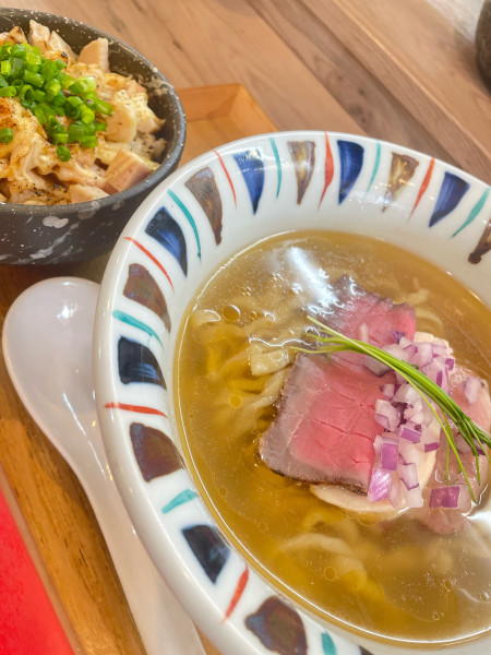 「淡麗えびそば汐」@えびそば 緋彩の写真