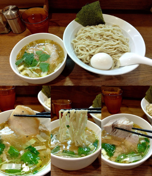 「『特製塩つけめん+大盛(￥1350+150)』」@らぁめん山と樹の写真