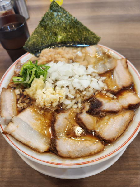 「Wチャーシュー麺」@柏 濃麺や 39名の写真