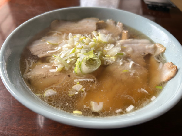 「チャーシューメン」@手打ラーメン 俵屋 小山店の写真