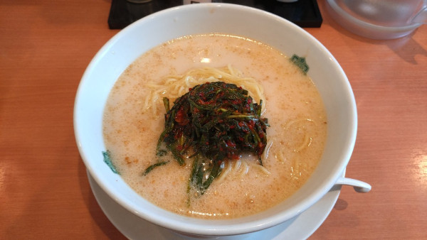 「豚骨ニラ南蛮(期間限定・大盛)」@日高屋 岩槻インター店の写真