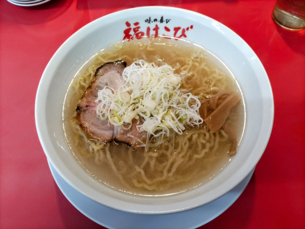 「塩ラーメン 800円」@福はこび 姪浜本店の写真