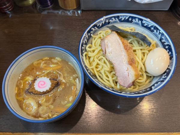 「味玉つけそば」@中華そば わた井の写真