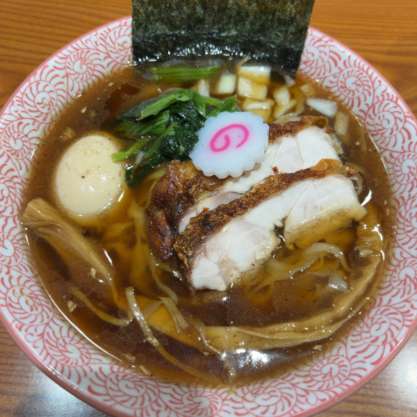 「味玉醤油生姜ラーメン　1000円」@らぁめん 生姜は文化。の写真