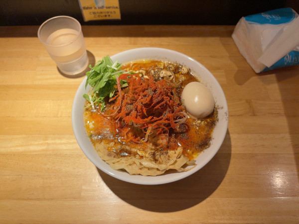 「担々麺（白）¥990＋麺大盛¥100＋味玉¥100」@麺屋 れんしんの写真
