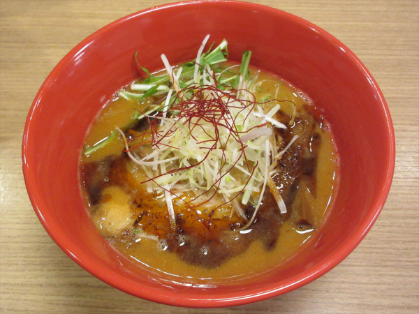 「えび豚骨ラーメン（950円）」@七喜清汤ワンタンメンの写真