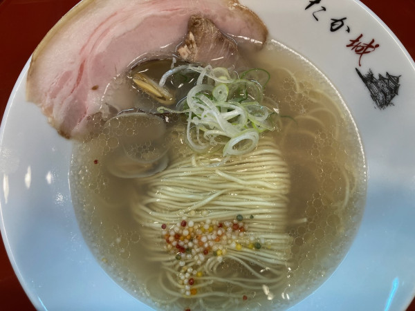 「貝出汁中華そば」@中華そば たか城の写真