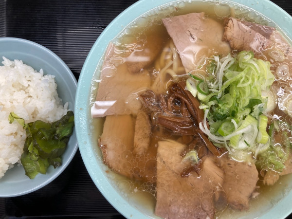 「中華そば」@新橋ニューともちんラーメン 神保町店の写真
