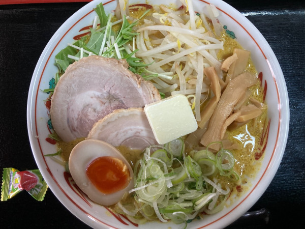 「ねぶたらーめん」@古民家らーめん 福寿庵の写真