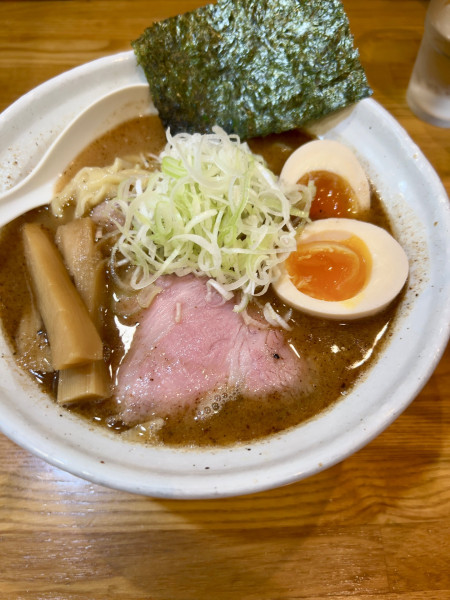 「味玉らぁ麺」@麺道 GENTENの写真