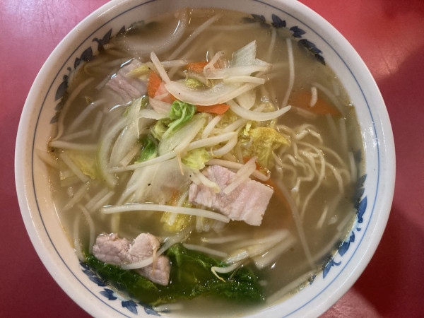 「タンメン」@蘆山の写真