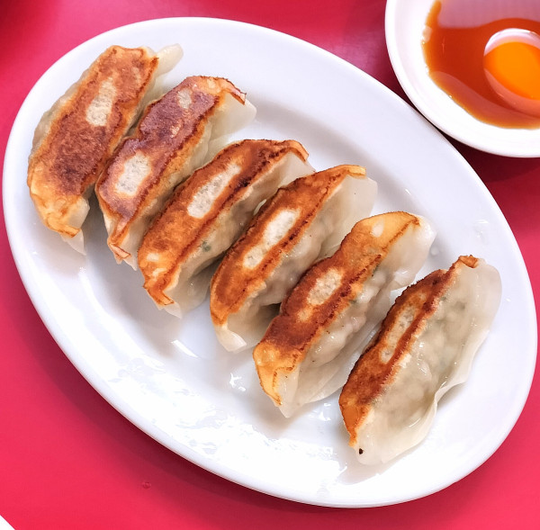 「焼き餃子 380円」@幸福食堂の写真