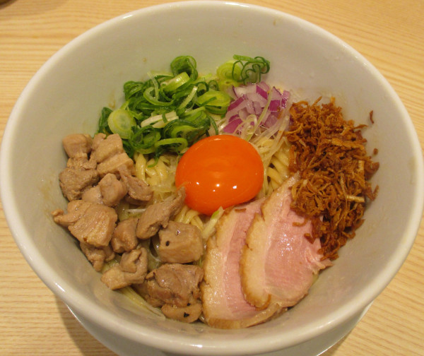 「鴨まぜそば　1050円」@鴨出汁中華そば かわなの写真