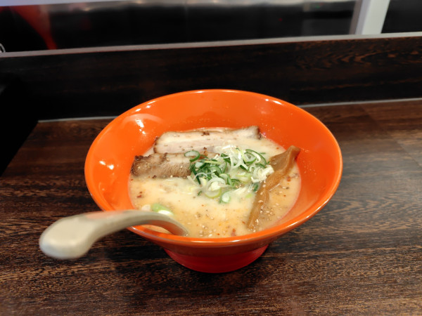 「ラーメンとんしお　¥800」@らーめん白風の写真