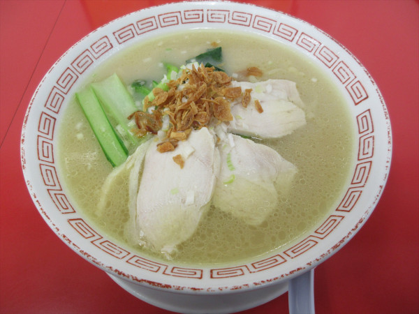 「鶏白湯らーめん（690円）」@大阪王将 尾山台店の写真