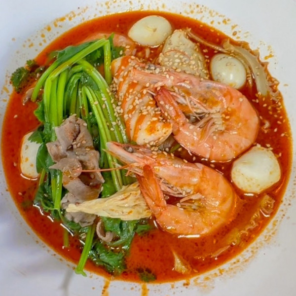 「麻辣・３辛・中華麺￥１,０６４」@毎日麻辣燙の写真