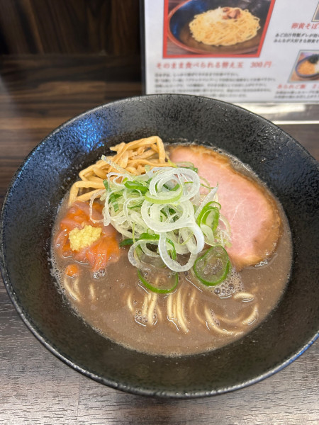 「イカと濃厚な煮干の中華そば　1,200円」@錦糸町中華そば さん式の写真