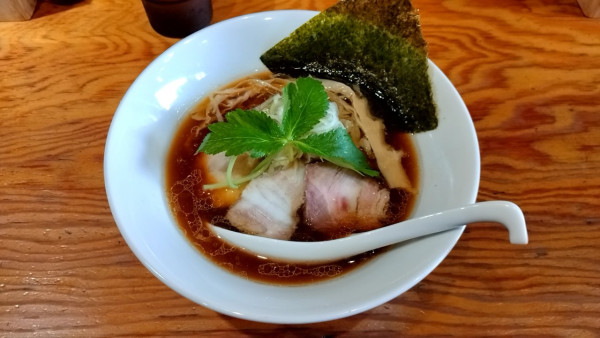「手揉み中華そば醤油_1100円」@麺や晴心の写真