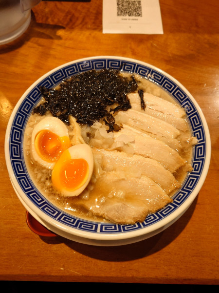 「特製背脂中華(1250円)」@新潟ラーメンなおじ 東村山店の写真