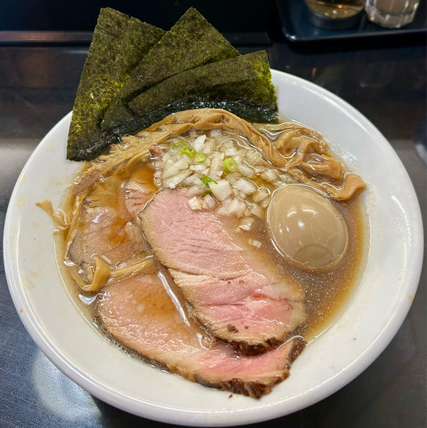 「特製そば 和え玉 1300+300円」@麺処 晴の写真