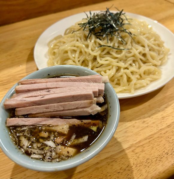 「チャーシューつけそば 大盛 1300+100円」@中華つけ蕎麦 でき心の写真