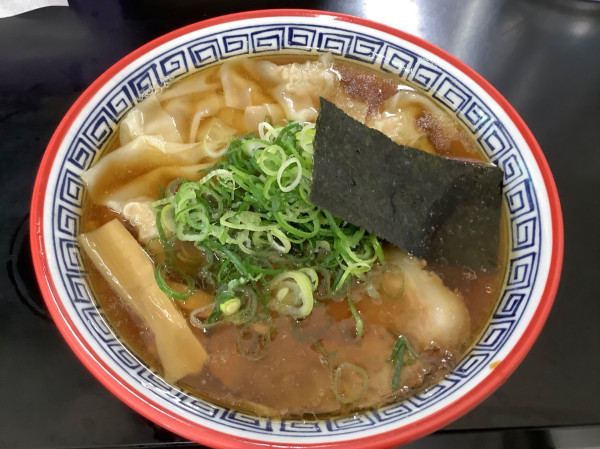 「醤油ワンタンメン　1350円」@麺処 ら塾の写真