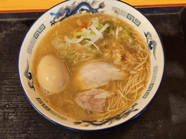 「味玉朝らーめん　700円」@孫鈴舎の写真