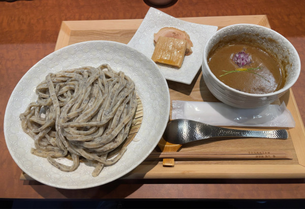 「御影つけ麺(並)」@手打式特級多加水 御影麺 鏑矢の写真