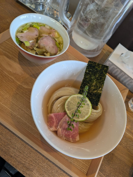 「昆布水つけめん 塩」@YOKOKURA STOREHOUSEの写真