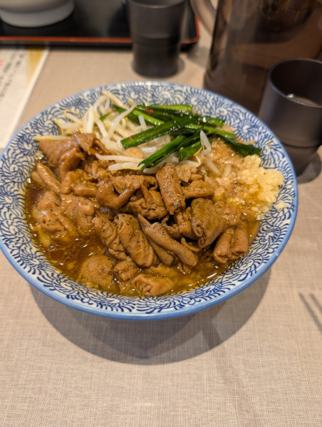 「【限定】神そば」@心の味製麺の写真