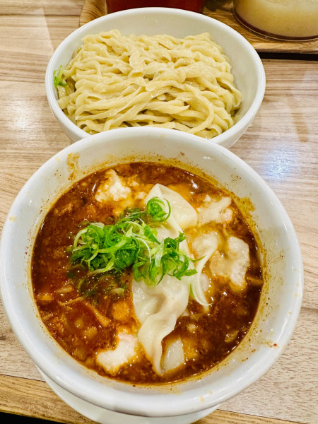 「【限定】辛味噌つけ麺【1050円】」@くじら食堂 nonowa東小金井店の写真