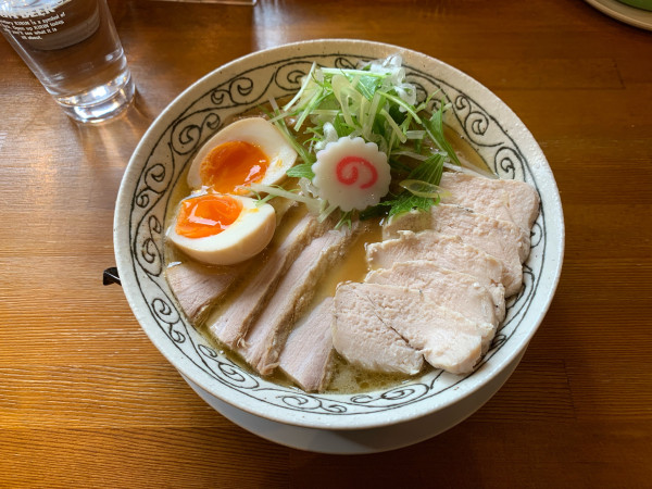 「鶏白湯らぁめん特製(醤油)1,080円)」@つけ麺らぁめん 亰極の写真