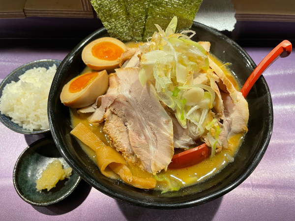 「味玉味噌チャーシュー麺」@麺処 神田の写真