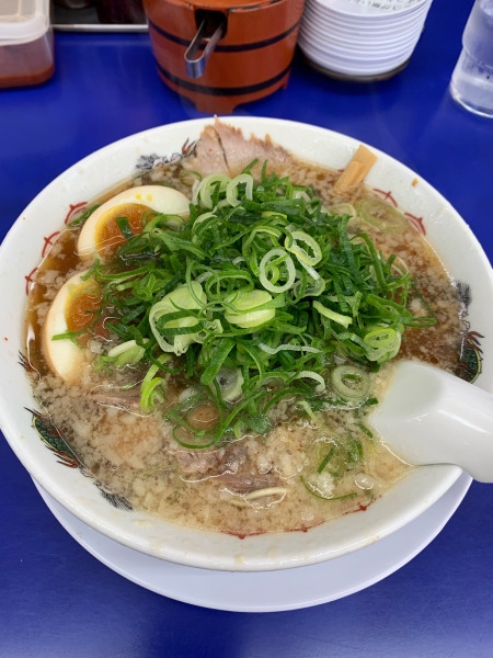 「味玉ラーメン」@来来亭 生野巽店の写真