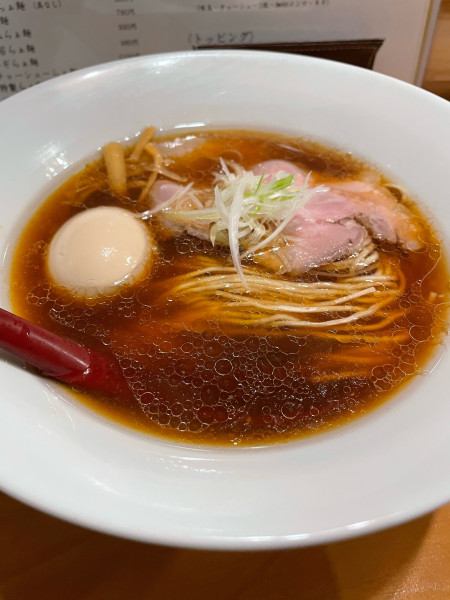 「味玉ラーメン醤油」@らぁ麺行田屋の写真