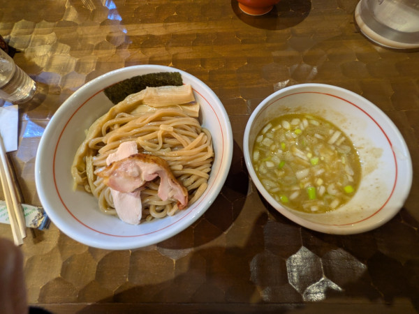 「龍介つけ麺」@特級鶏蕎麦 龍介の写真