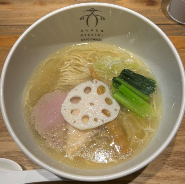 「鶏清湯 塩¥990」@案山子の写真