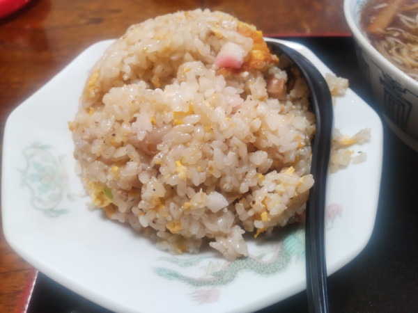 「半チャーハン570円」@かもだの写真