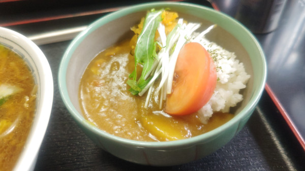 「半カレーライス３７０円」@大野屋の写真