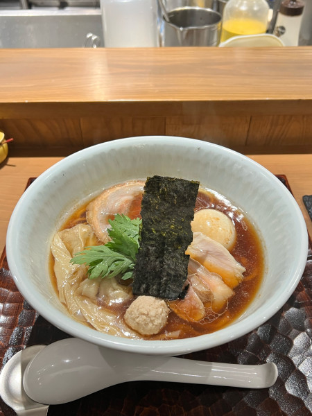 「特製醤油そば」@饗 くろ㐂の写真