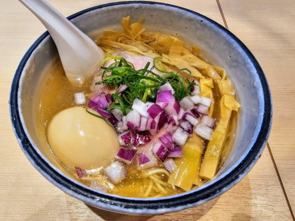 「特製金目鯛塩ラーメン」@麺処 出汁いのうえの写真