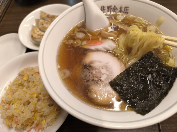 「ランチ ラーメン定食(1,000)」@佐野金 総本店の写真