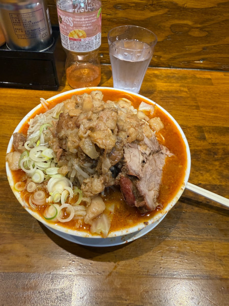 「ラーメン中+辛味噌変更」@ラーメンマルキの写真