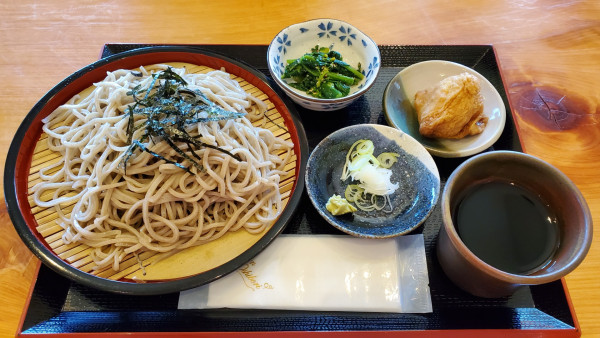 「ざるそば（大盛）」@大石家の写真